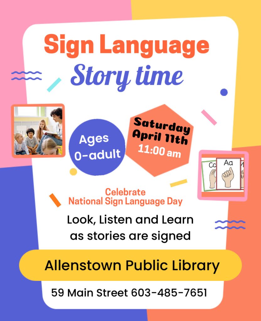 Sign Language Flier